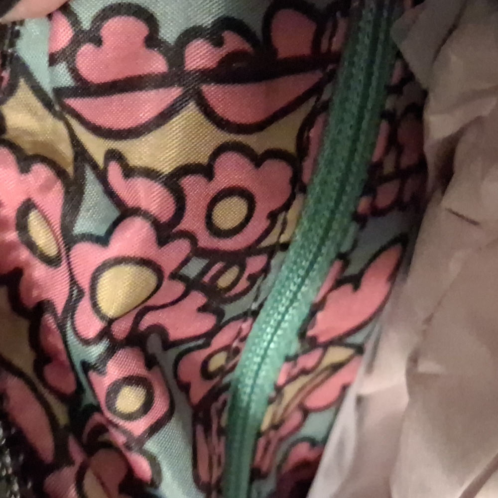 Vera Bradley Quilted Black Belt Bag - New - Picture 3 of 3